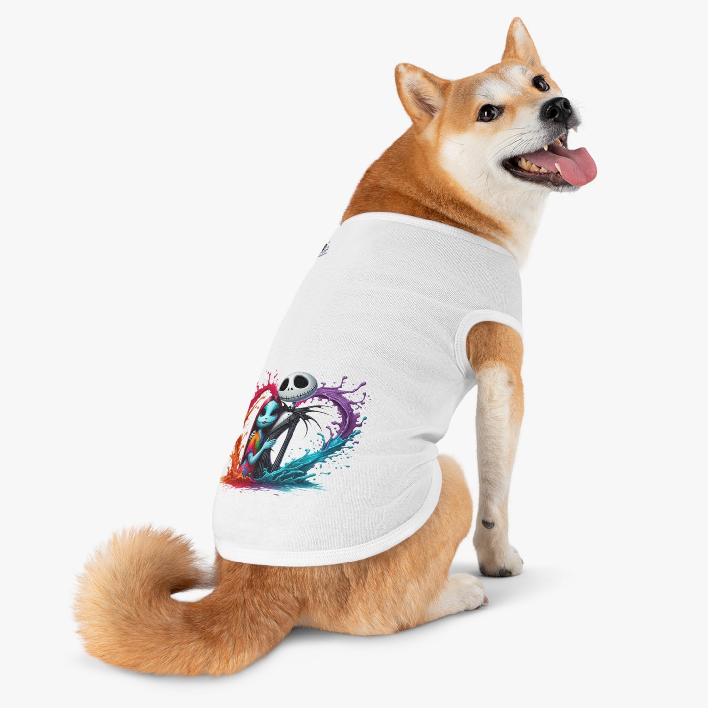 Colorful Love Jack & Sally Pet Tank Top