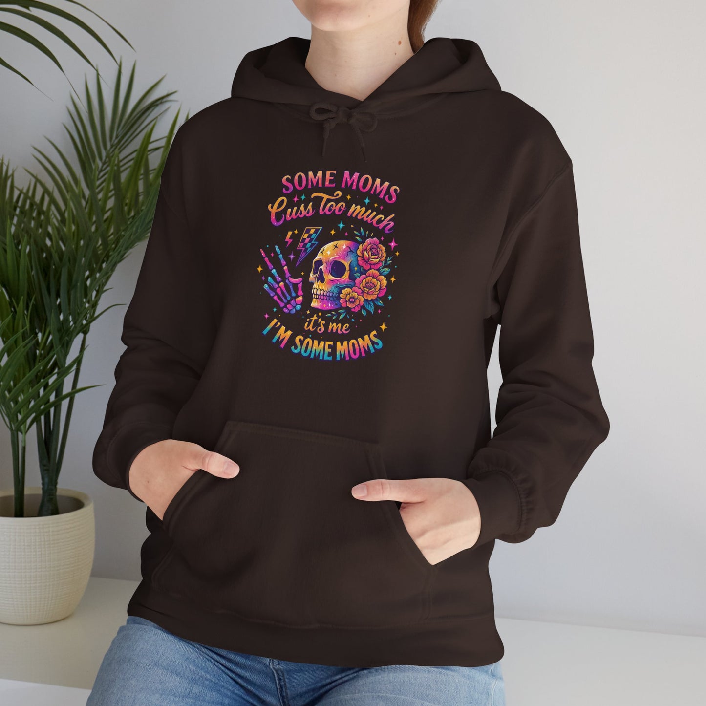 'Some Moms Raise the Bar, I’m Raising Hell' Sarcastic Hoodie
