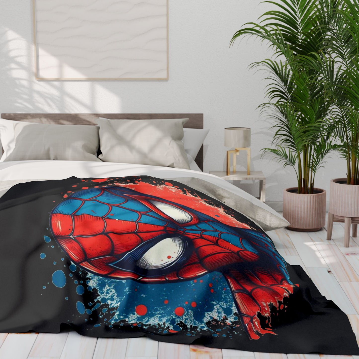 Spiderman Fleece Blanket