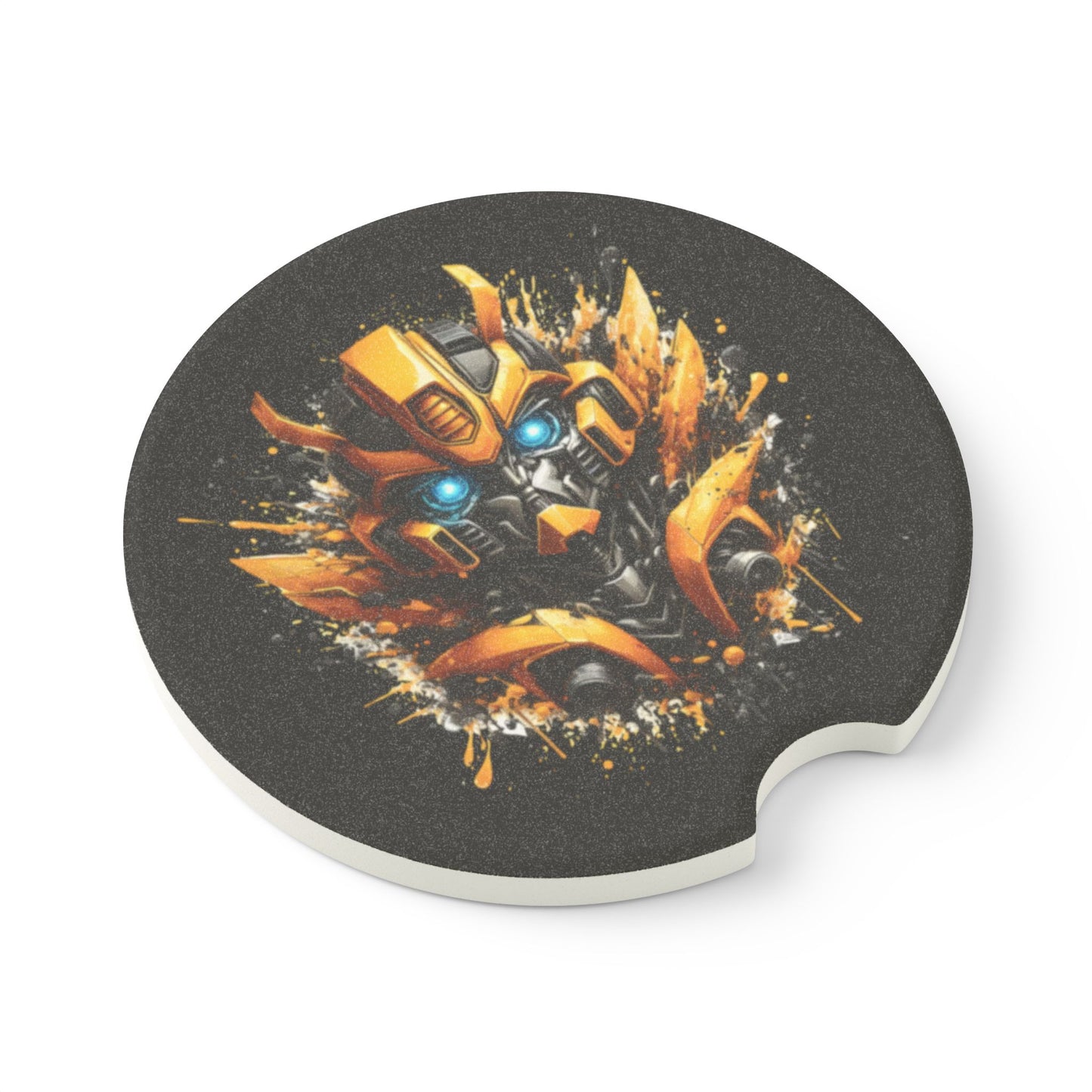 Bumblebee Blast Soapstone Car Coaster