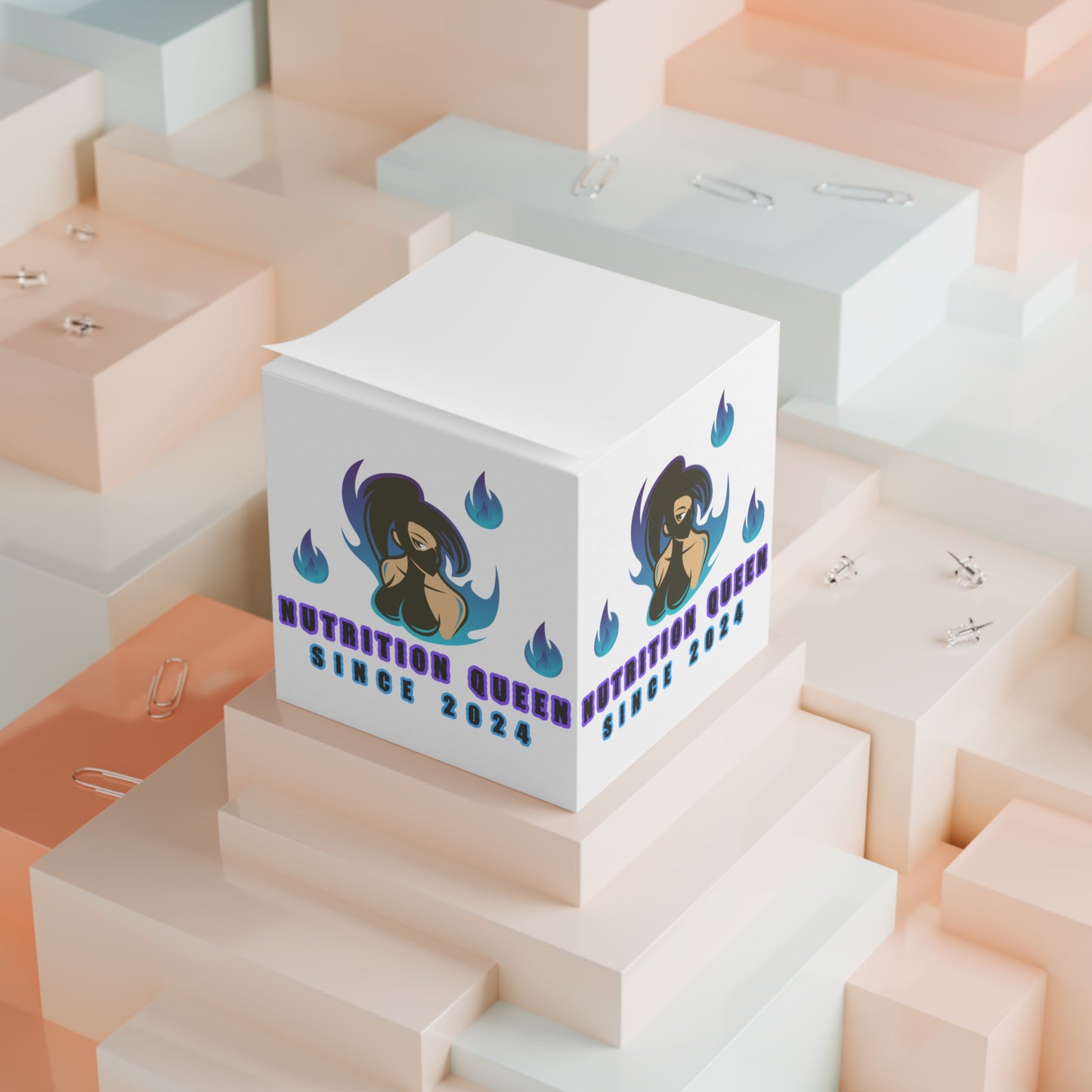 Nutrition Queen Note Cube