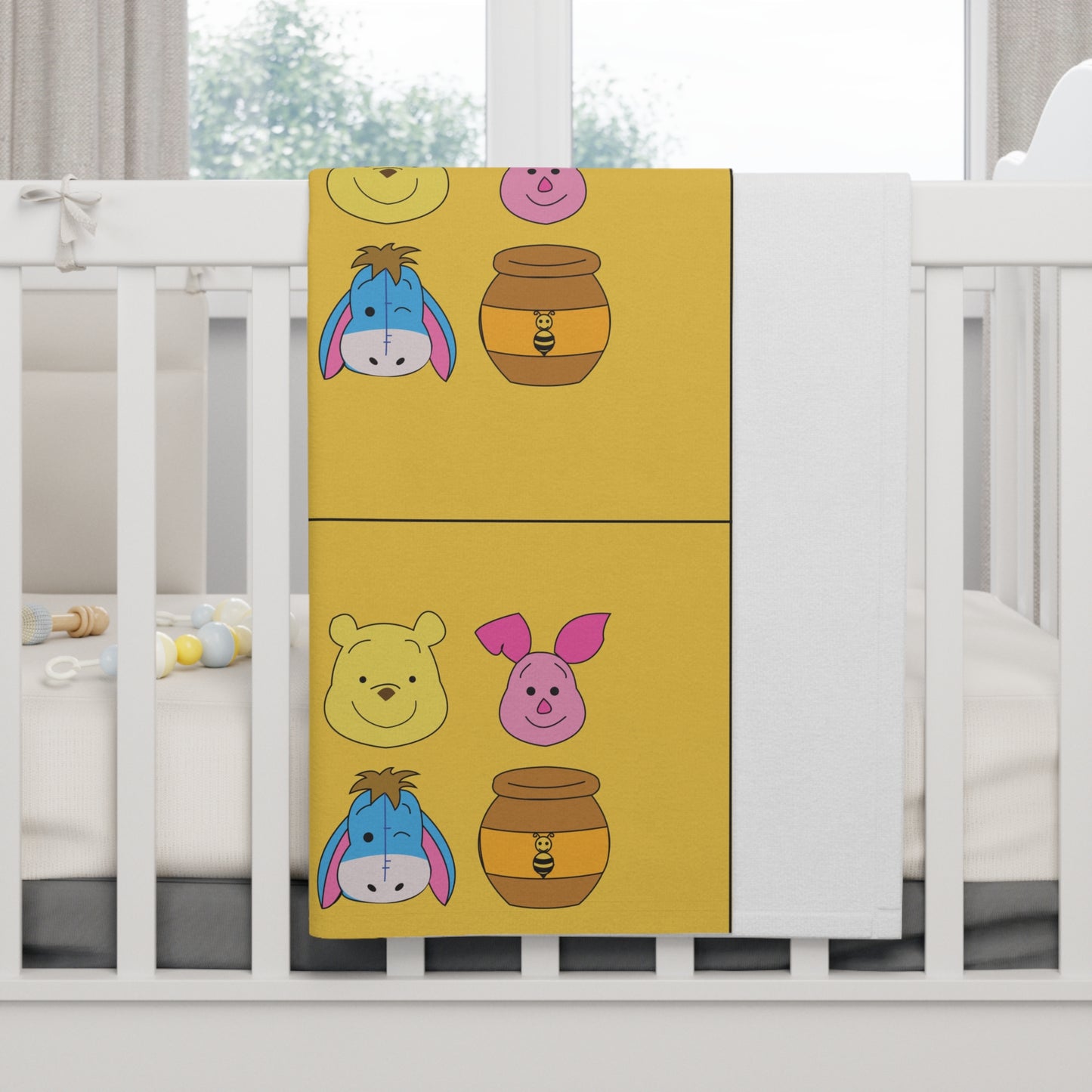 Nutrition Queen Whinnie the Pooh Soft Fleece Baby Blanket