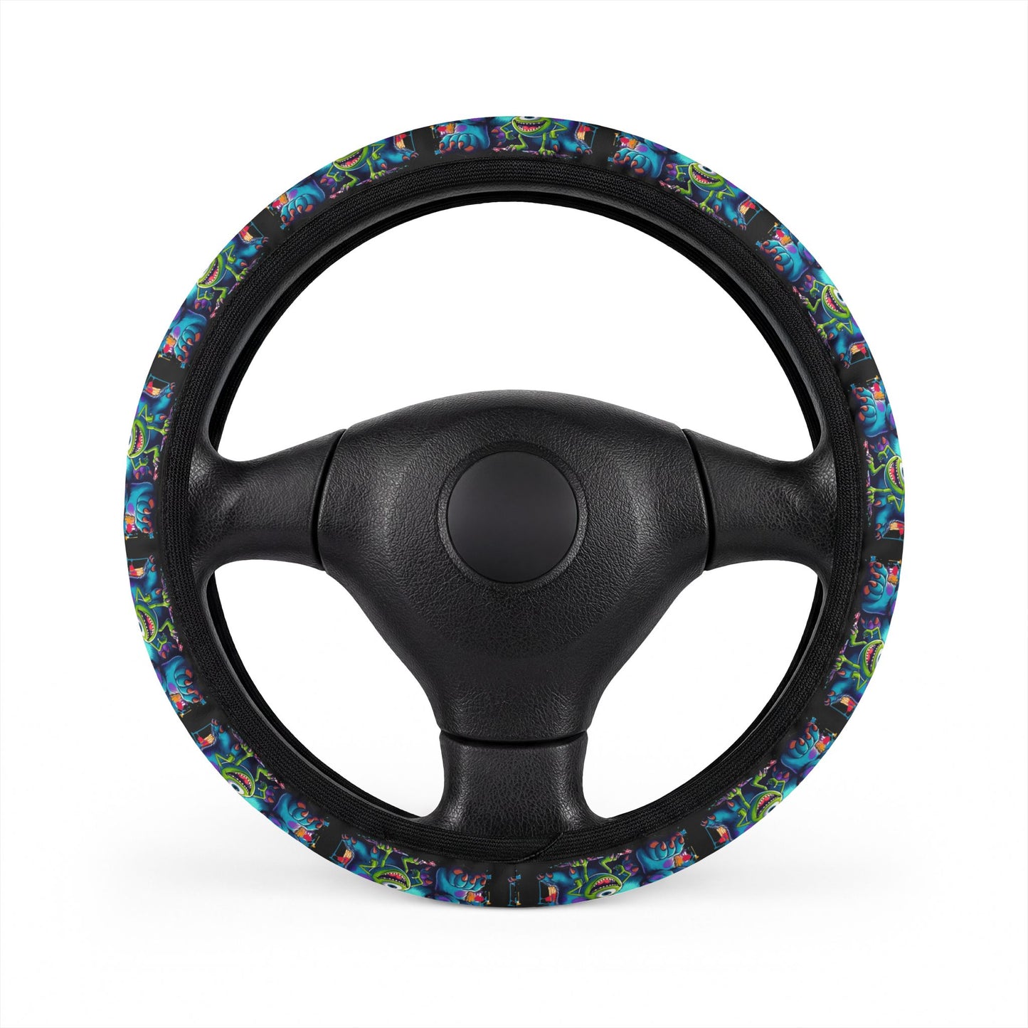 Sulley & Mike Color Splash Steering Wheel Cover