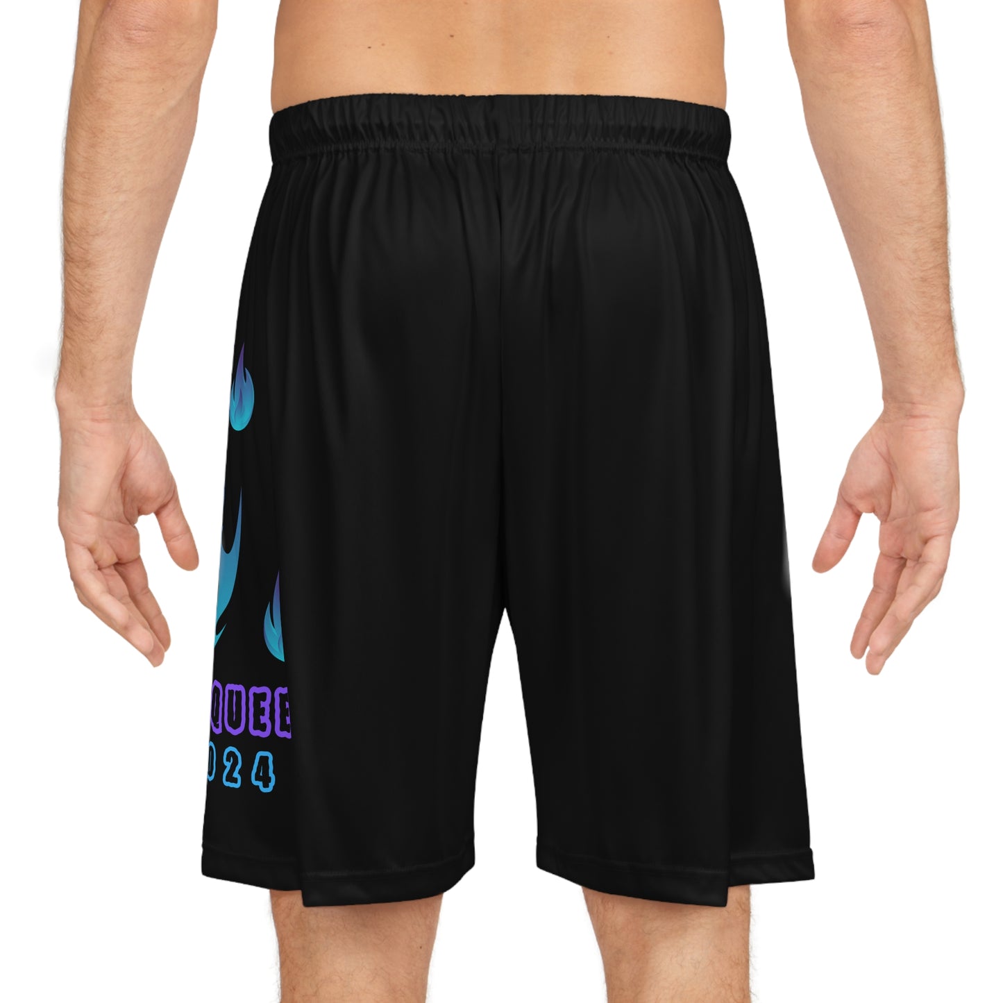 Nutrition Queen Basketball Shorts (AOP)
