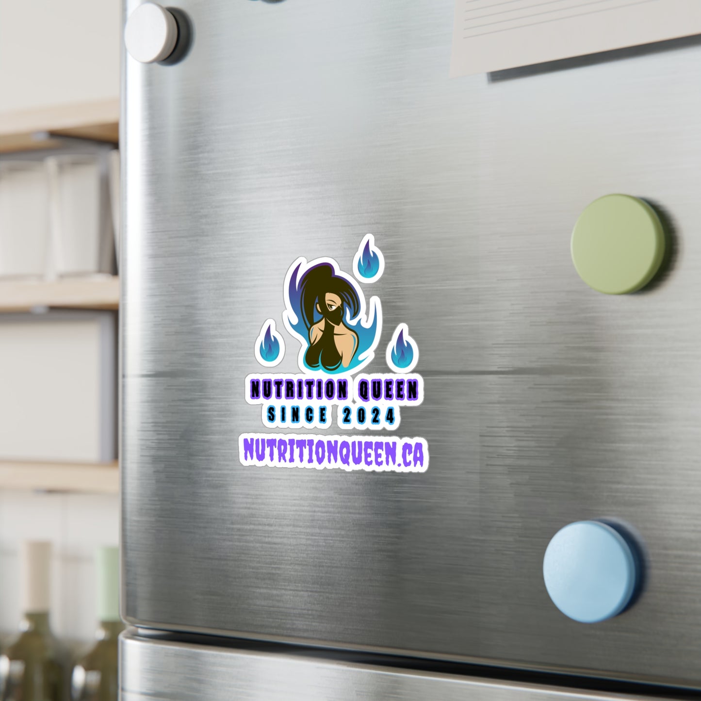 Nutrition Queen Vinyl Sticker Decal