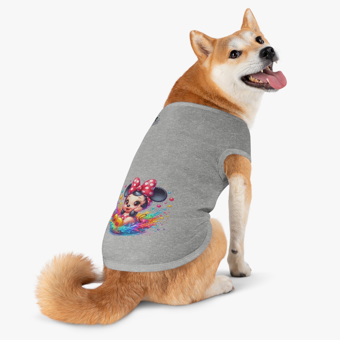 Baby Minnie-Mouse Splash Pet Tank Top