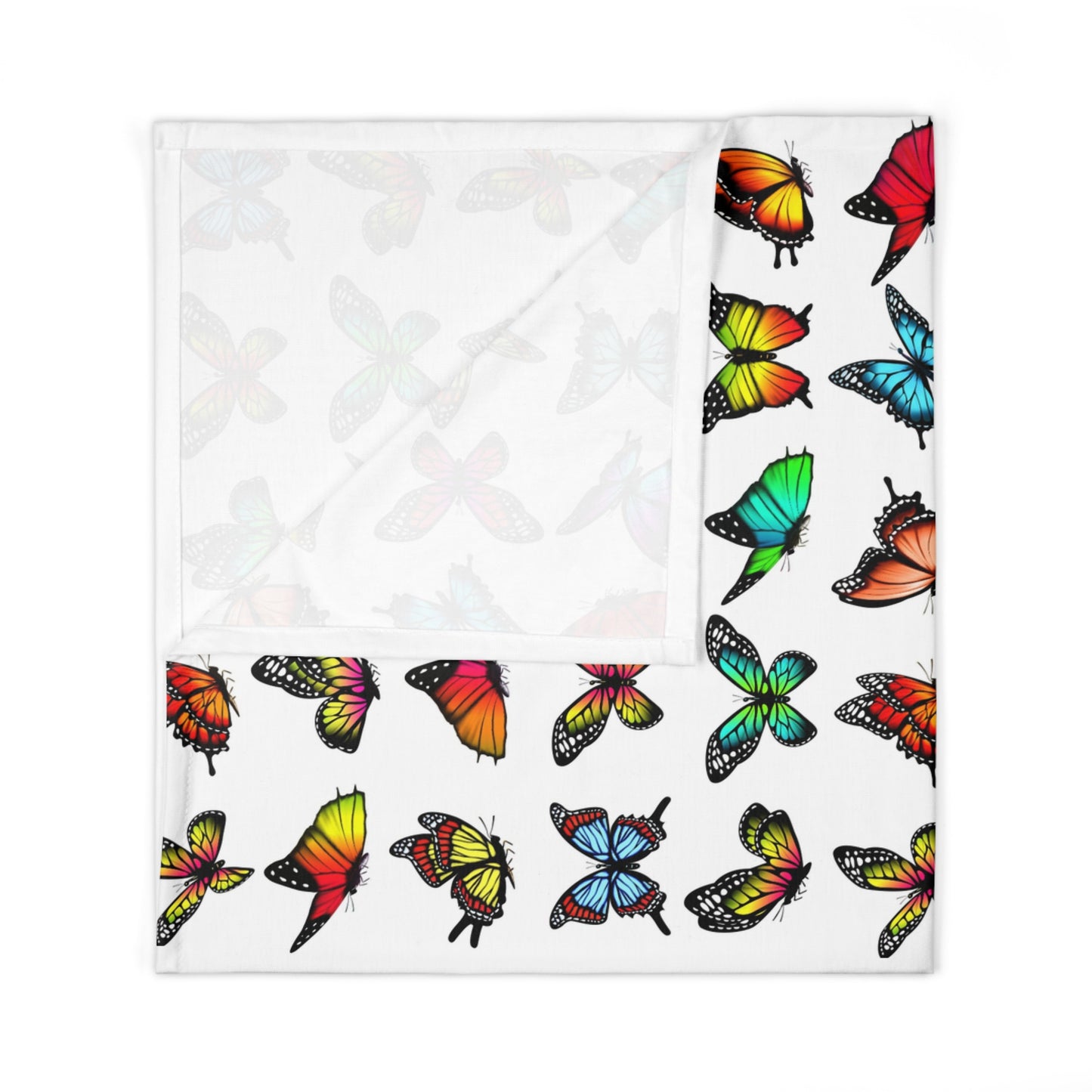 Nutrition Queen Butterflies Baby Swaddle Blanket