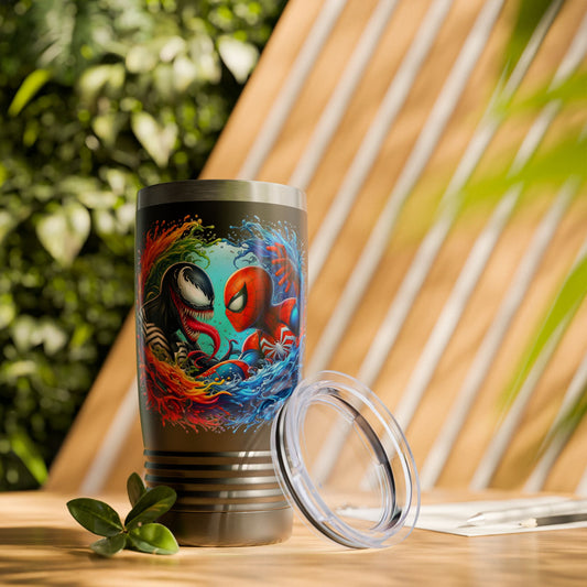 Spider-Man & Venom Splash 20oz Travel Tumbler