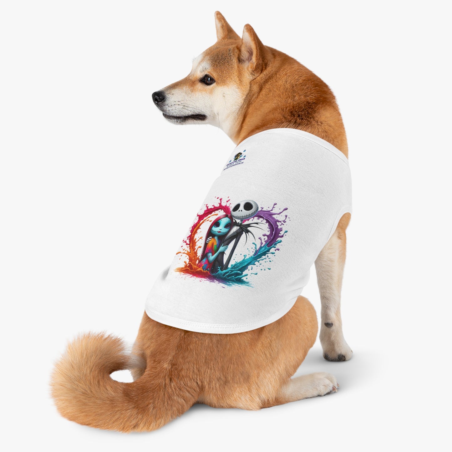 Colorful Love Jack & Sally Pet Tank Top