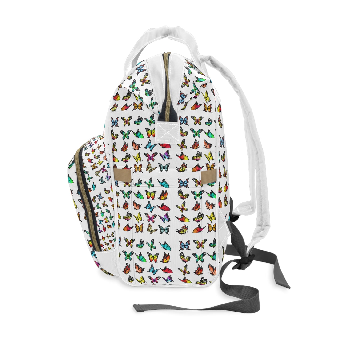 Nutrition Queen Butterflies Diaper Backpack