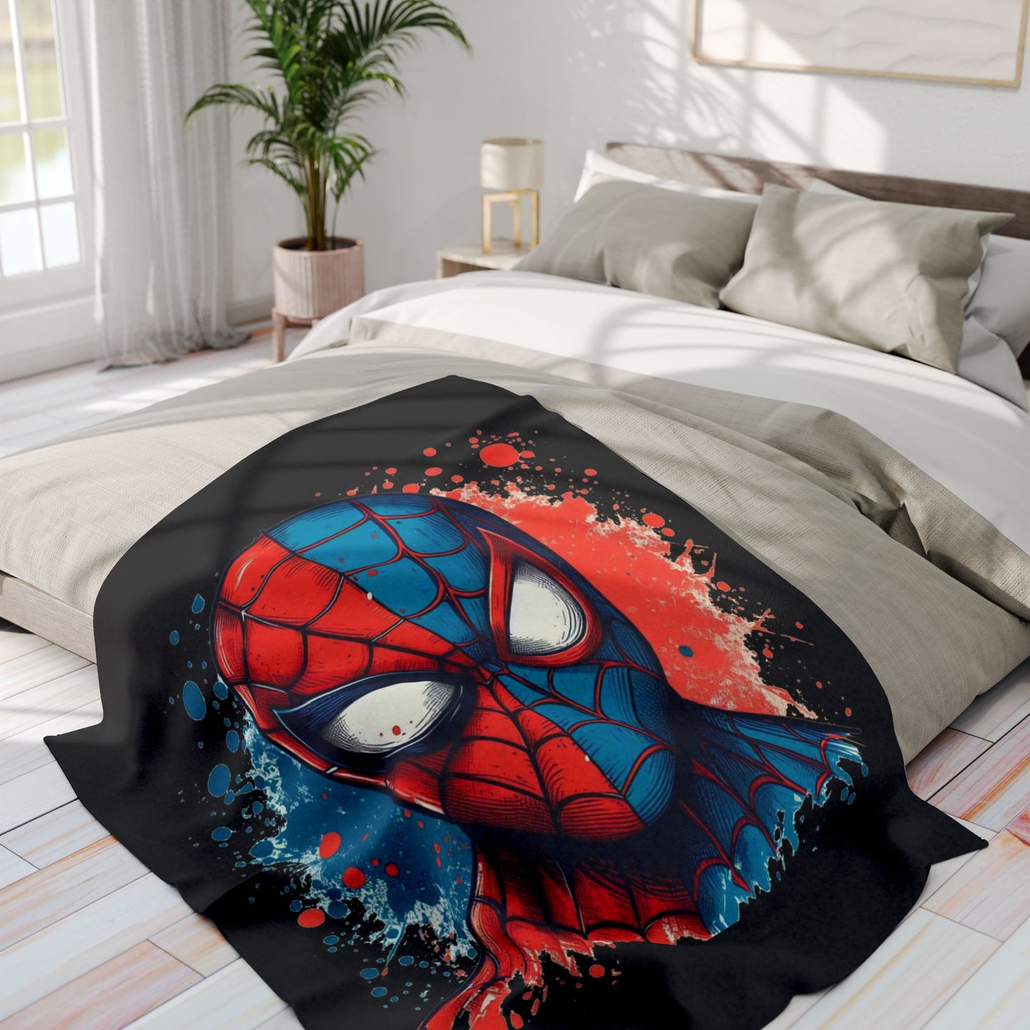Spiderman Fleece Blanket