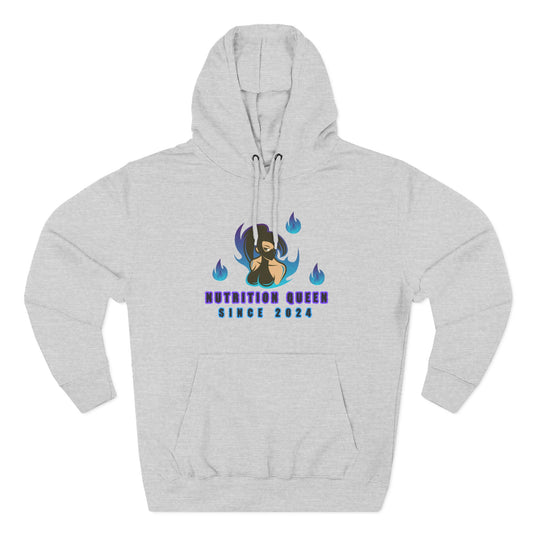 Three-Panel Fleece Hoodie