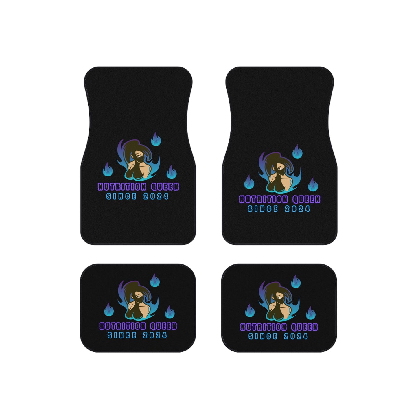 Nutrition Queen Car Mats (Set of 4)