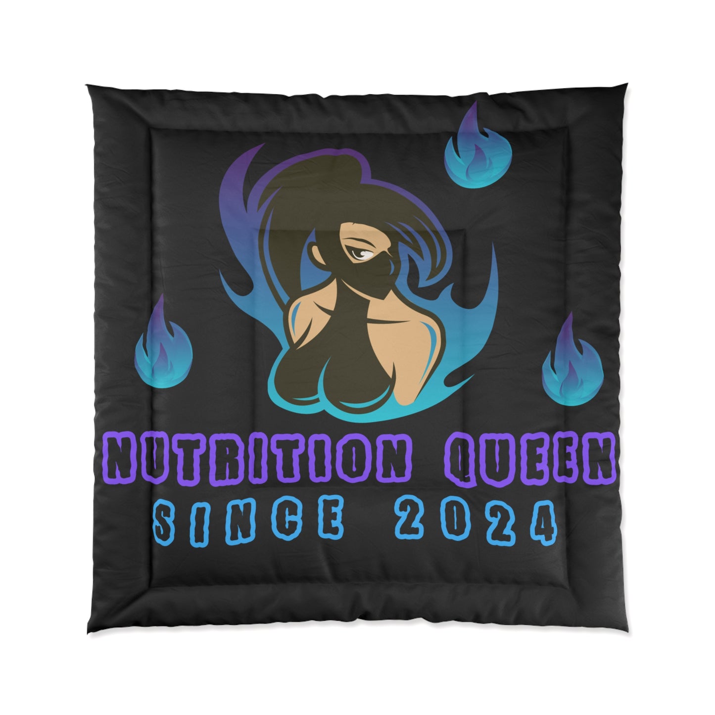 Nutrition Queen Comforter