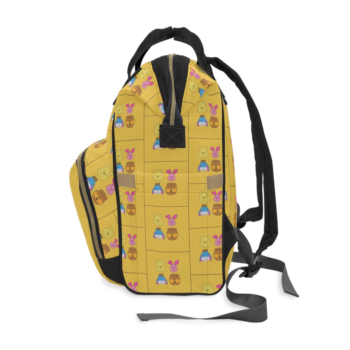 Nutrition Queen Whinnie the Pooh Diaper Backpack