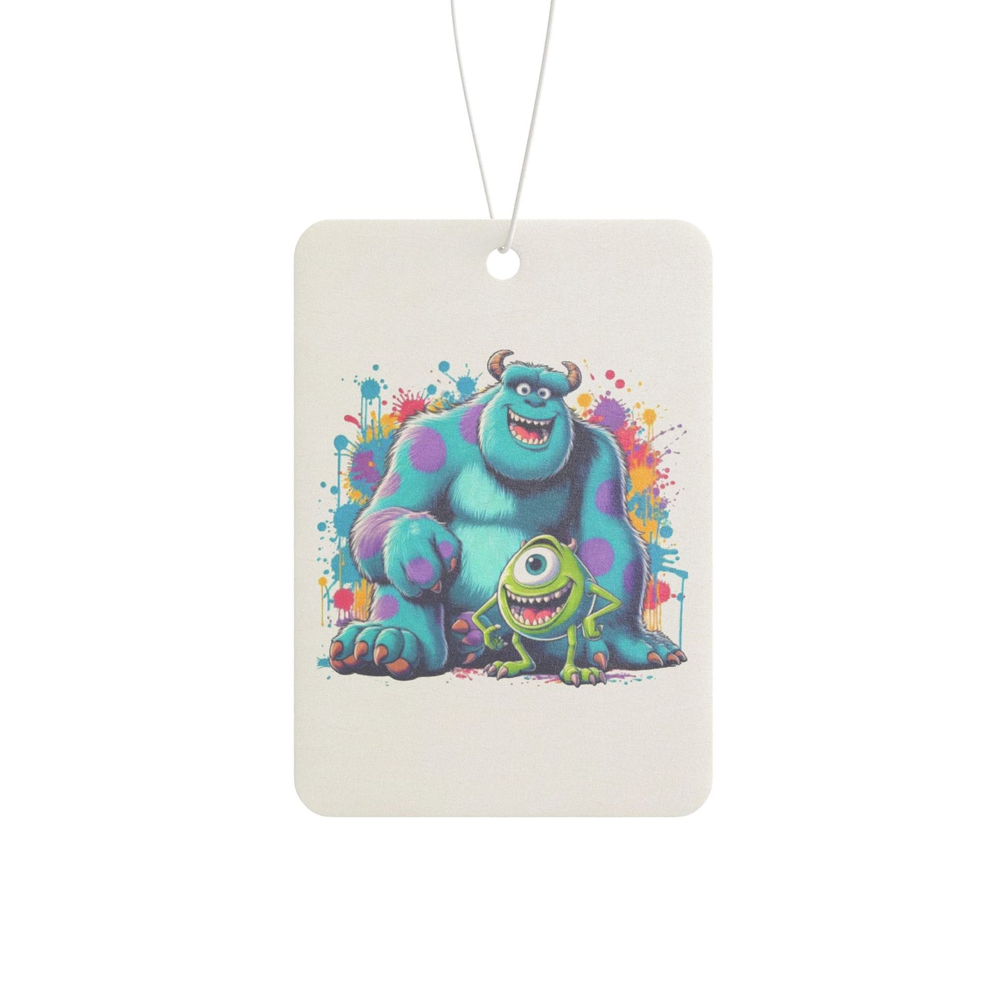 Sulley & Mike Color Splash Car Air Freshener