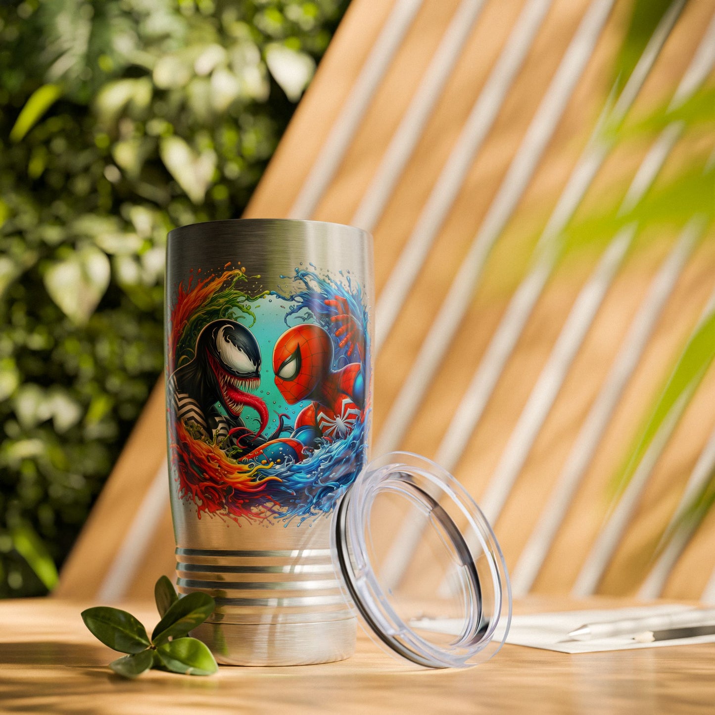 Spider-Man & Venom Splash 20oz Travel Tumbler