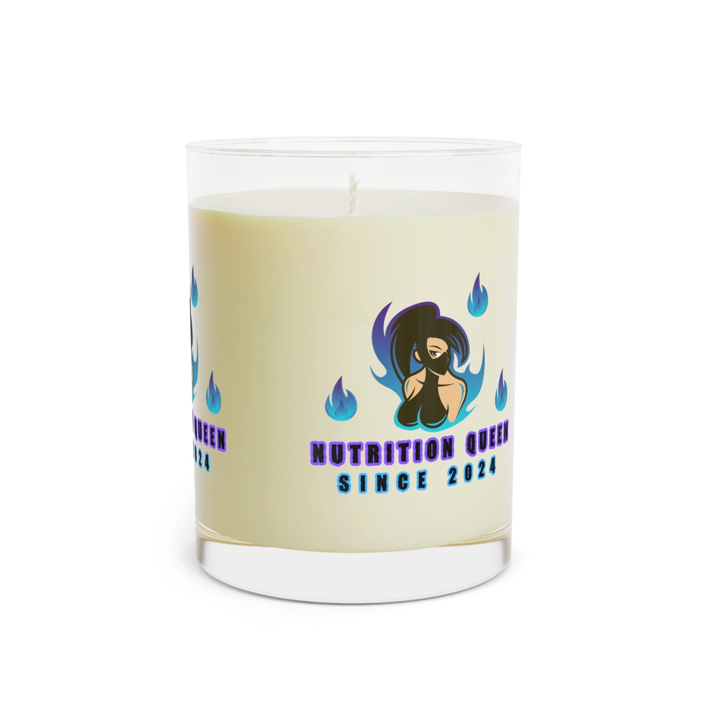 Nutrition Queen Scented Candle - Full Glass, 11oz