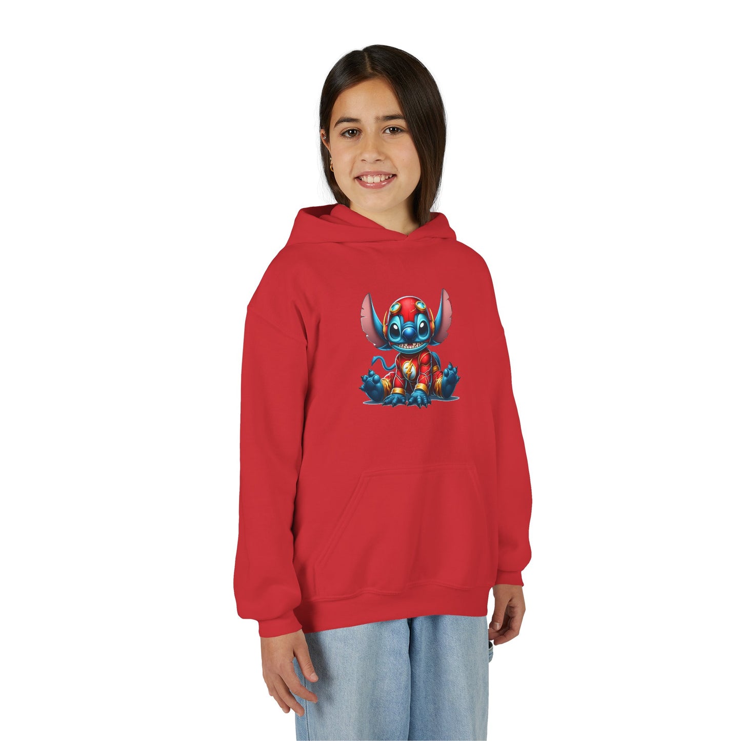 Cute Colorful Stitch as Flash Kids Sweatshirt