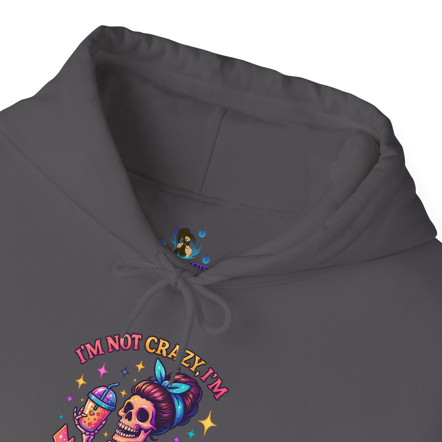 'I’m Not Crazy I’m Mentally Spicy' Sarcastic Hoodie