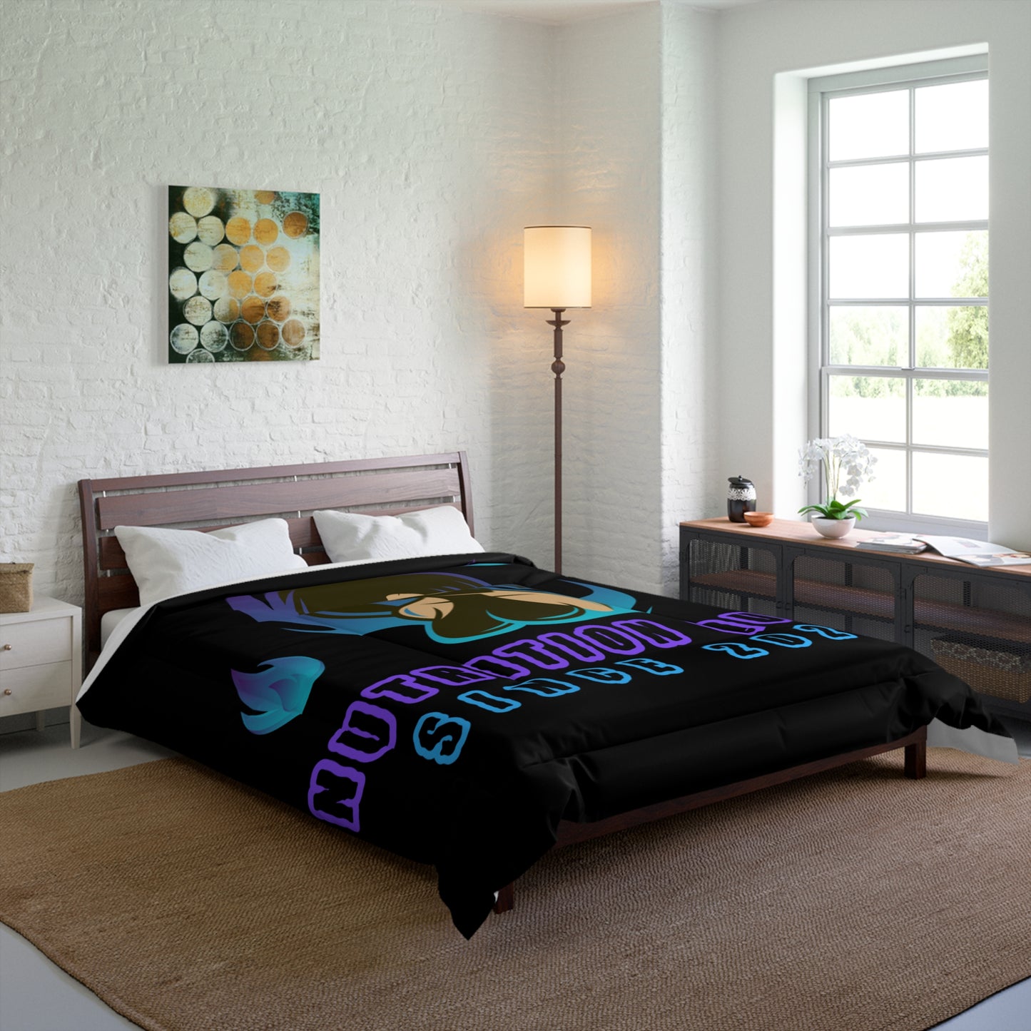 Nutrition Queen Comforter