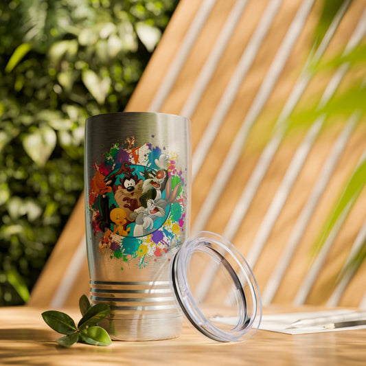 Color Splash Looney Friends 20oz Tumbler