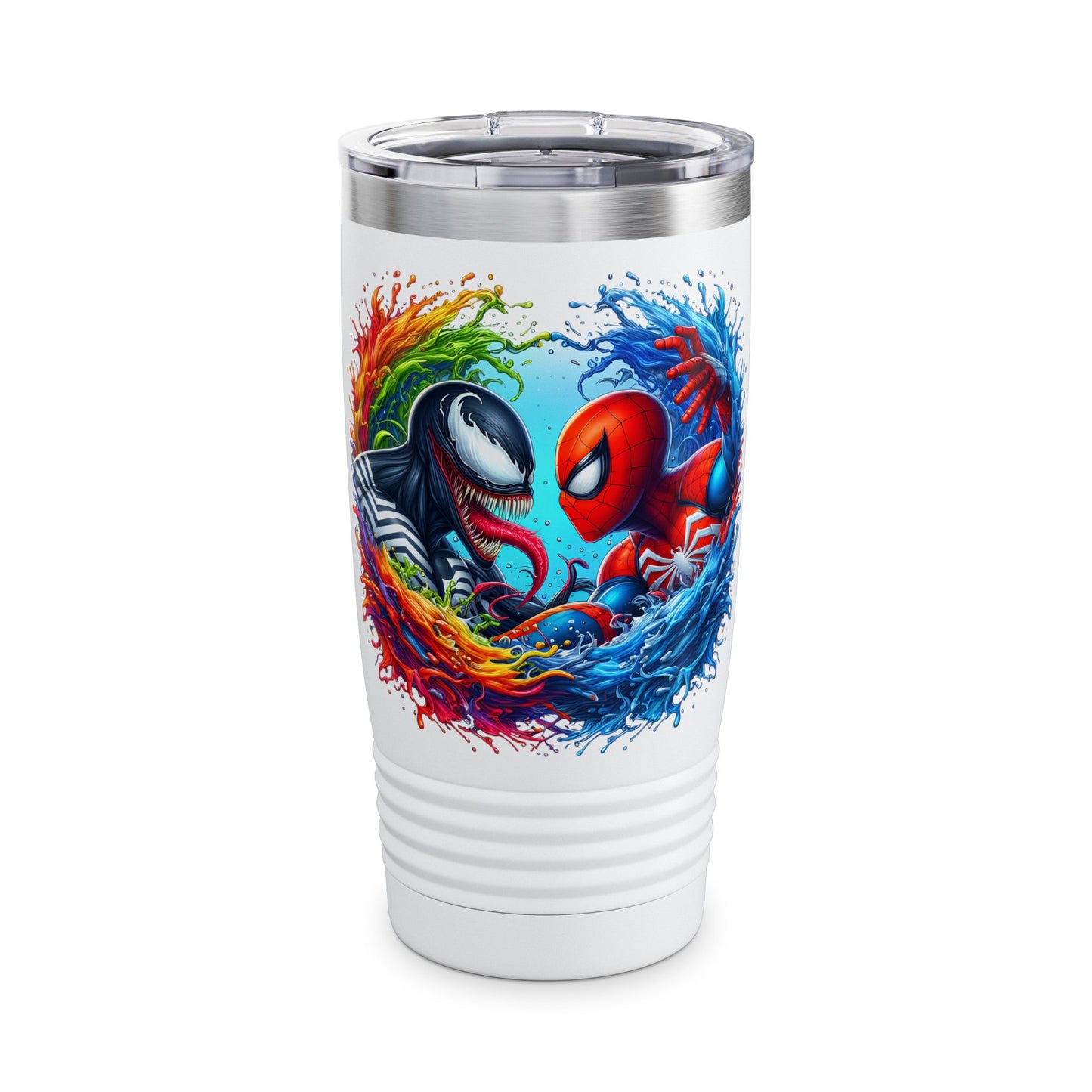 Spider-Man & Venom Splash 20oz Travel Tumbler