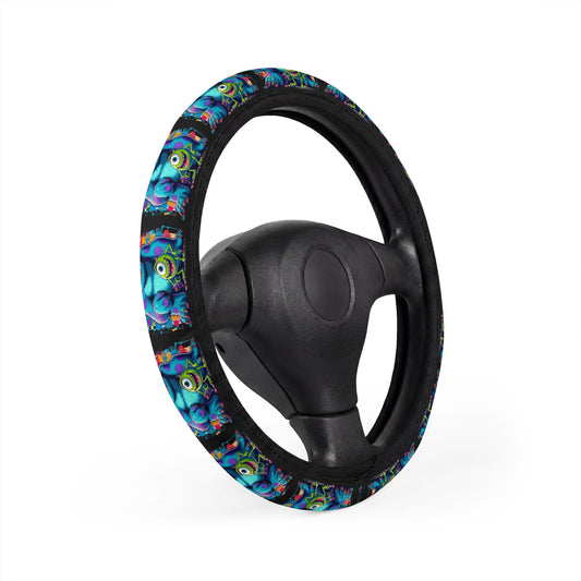 Sulley & Mike Color Splash Steering Wheel Cover