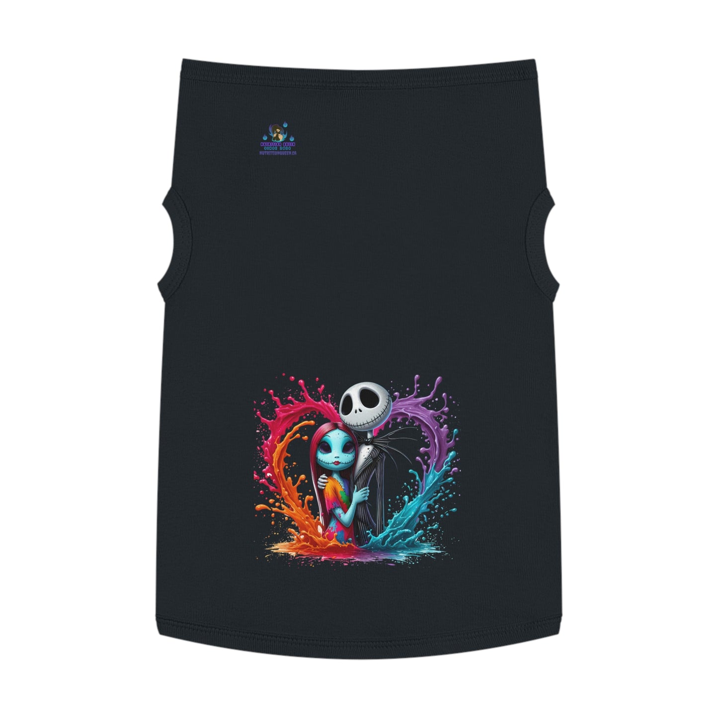 Colorful Love Jack & Sally Pet Tank Top