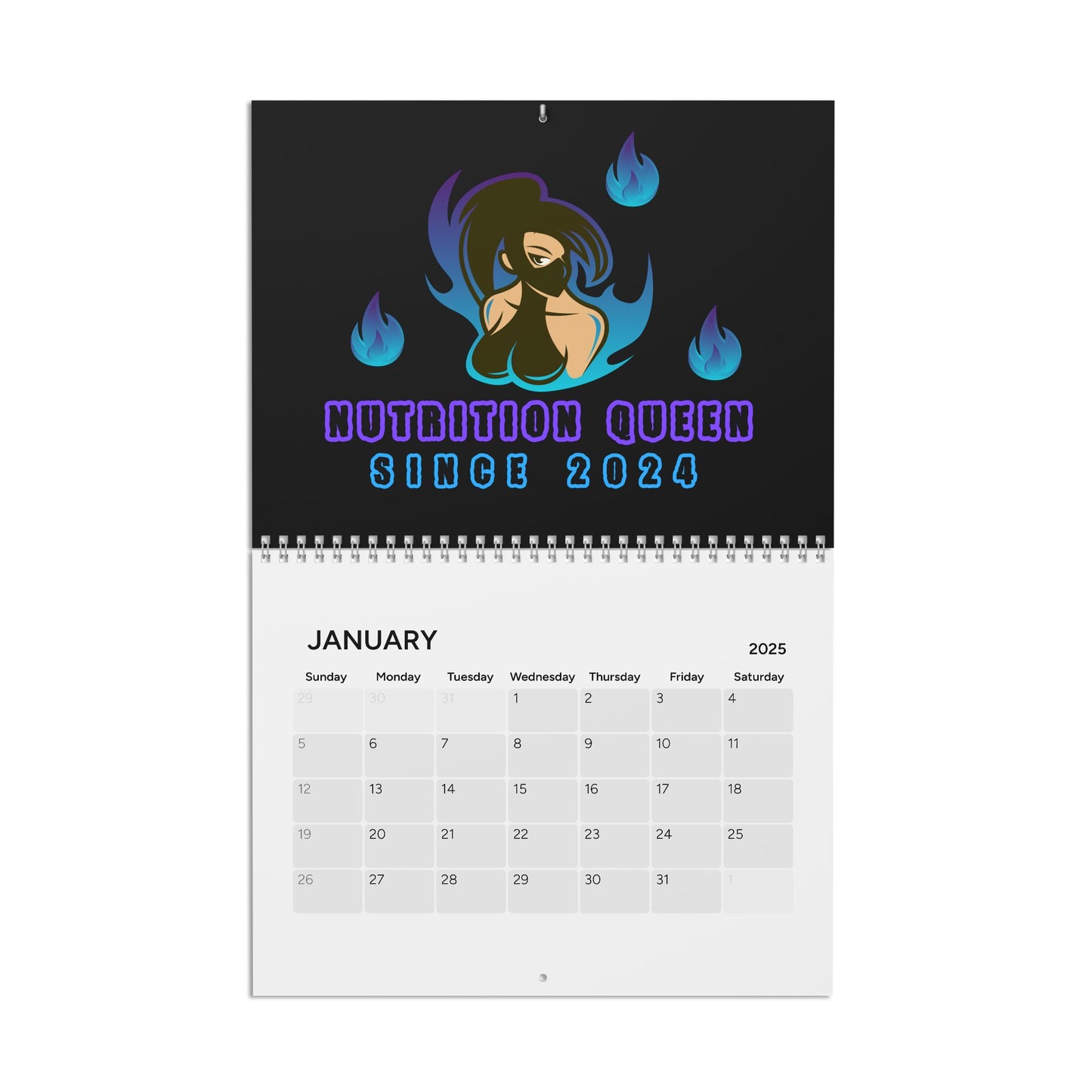 Nutrition Queen Calendar (2025)