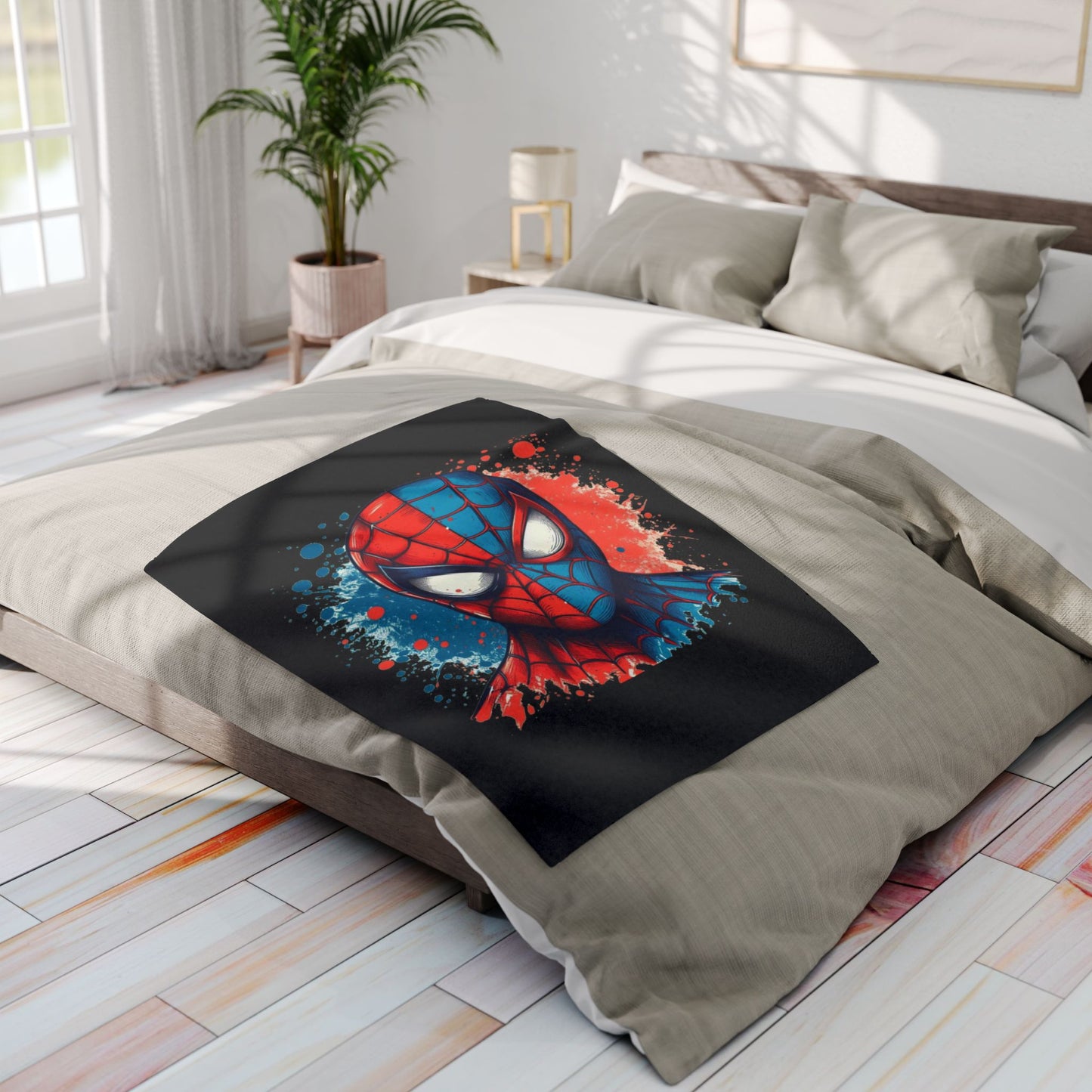 Spiderman Fleece Blanket