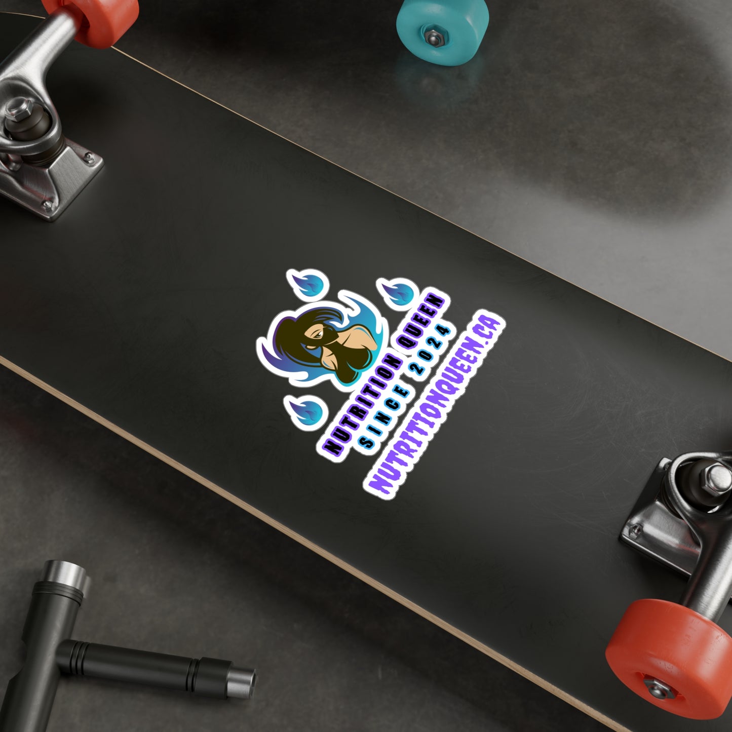 Nutrition Queen Vinyl Sticker Decal