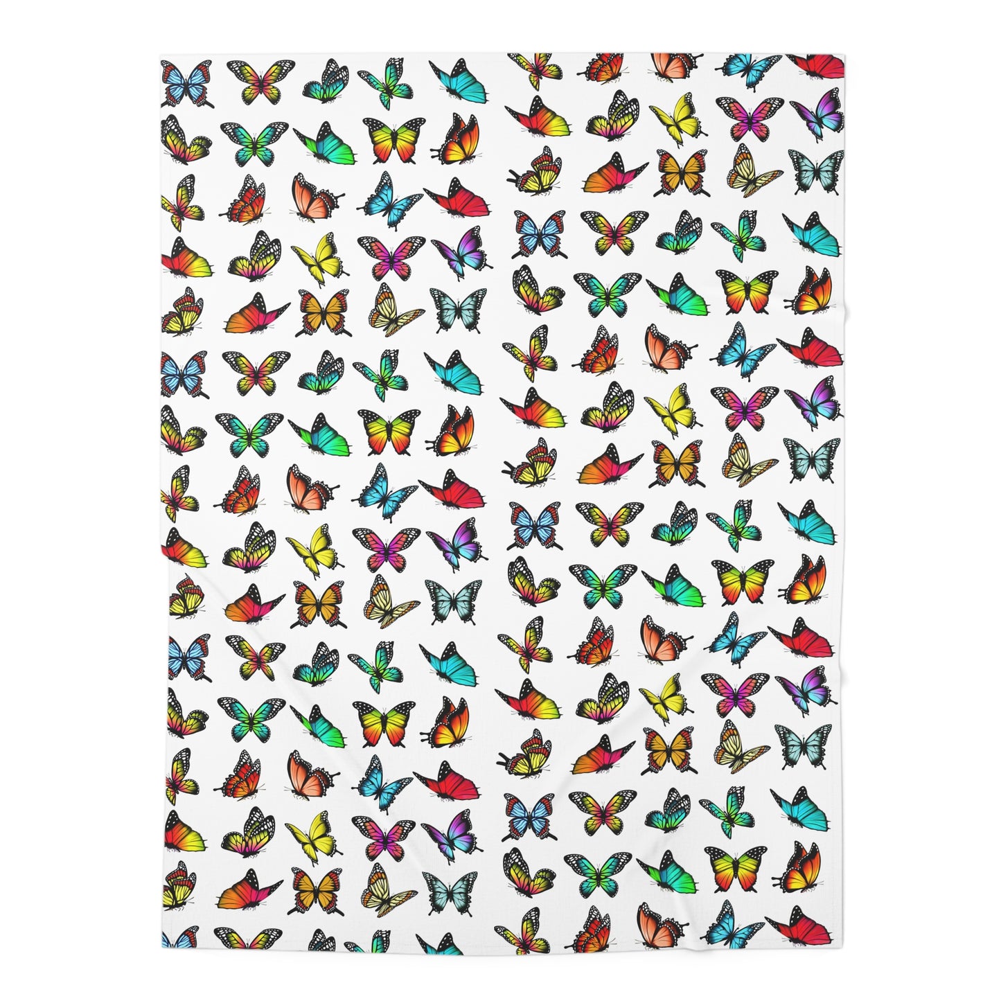 Nutrition Queen Butterflies Baby Swaddle Blanket