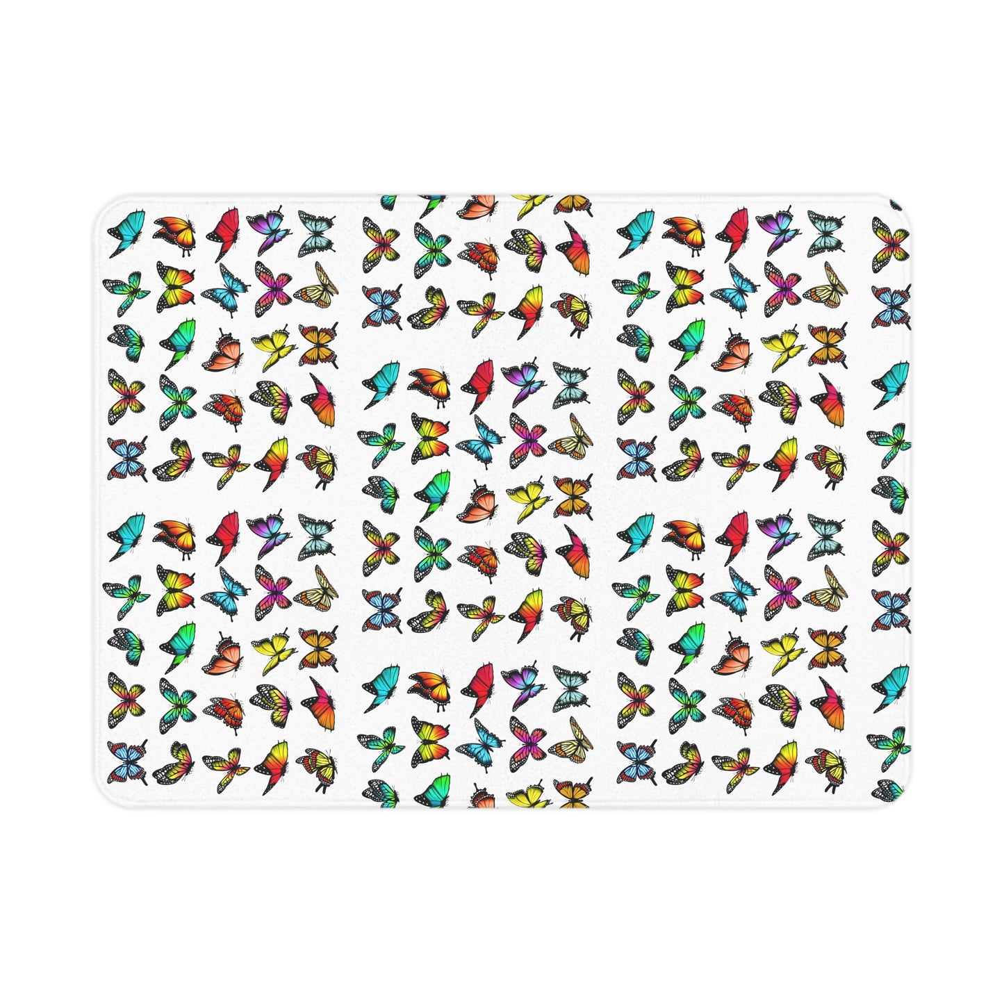 Nutrition Queen Butterflies Toddler Blanket