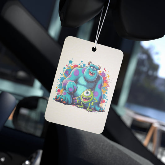 Sulley & Mike Color Splash Car Air Freshener