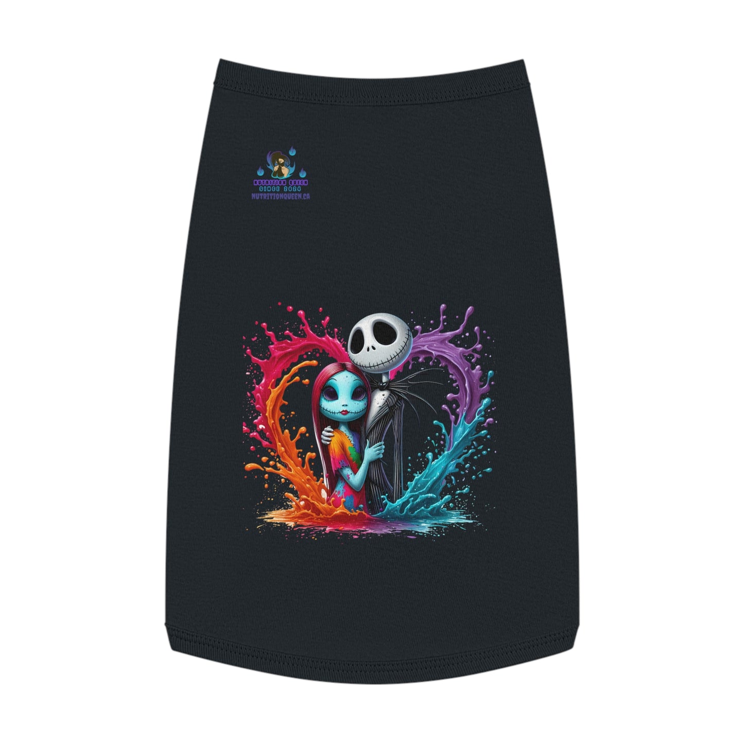 Colorful Love Jack & Sally Pet Tank Top