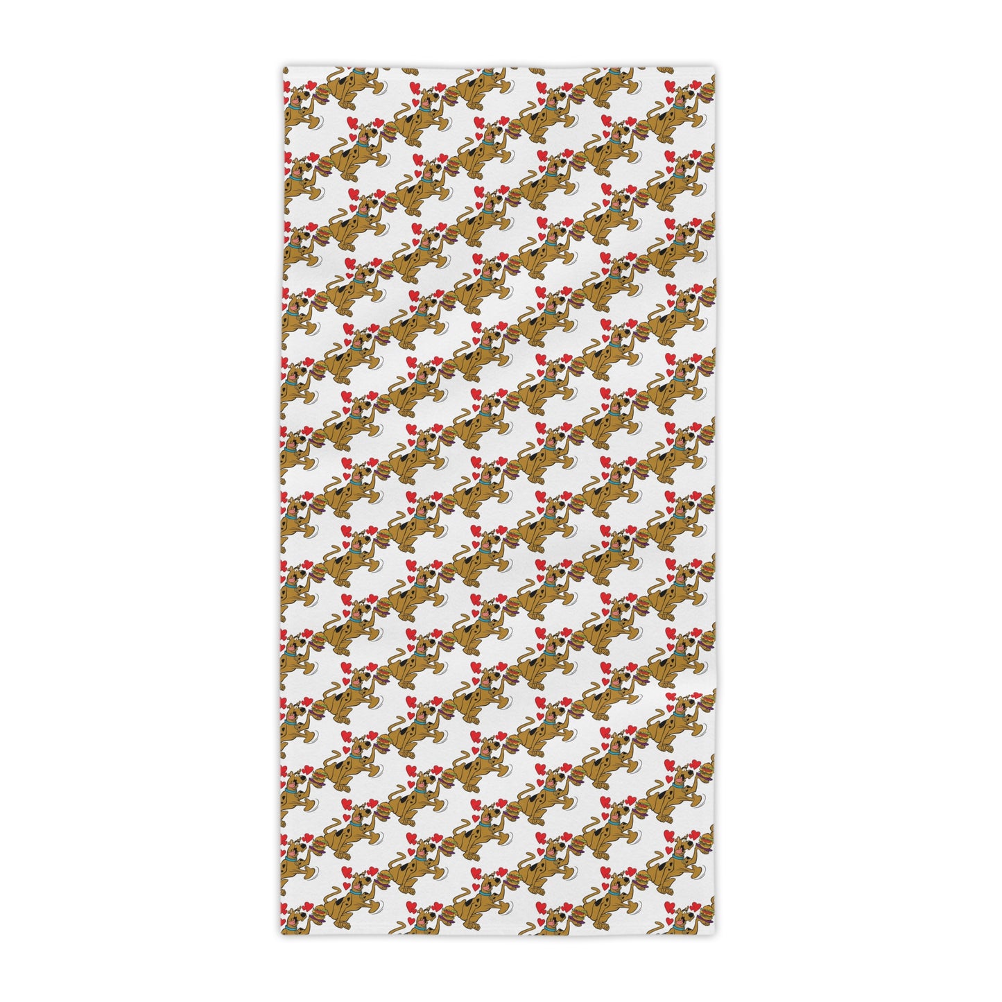 Scooby-Doo Love his Food! Beach Towel