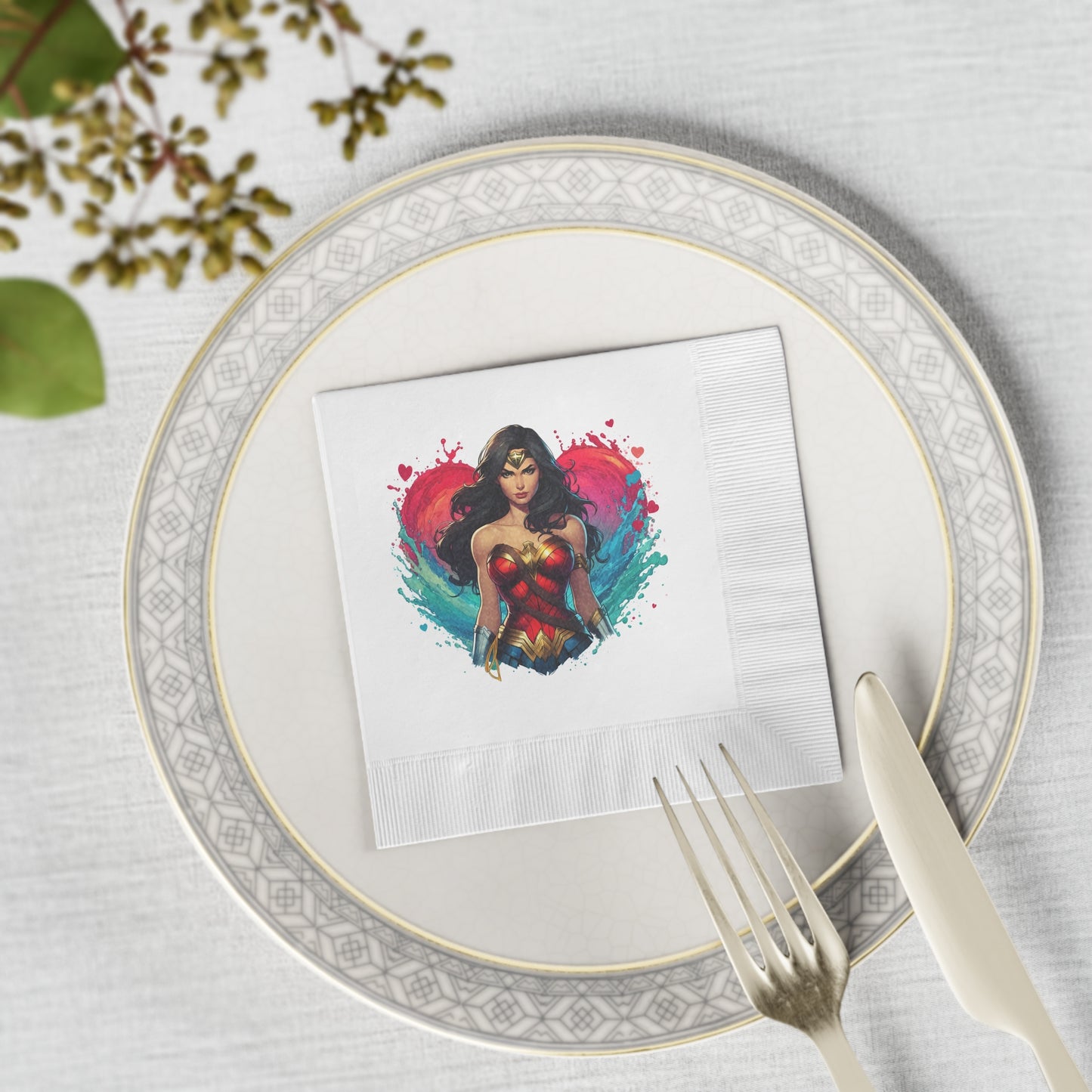 “On My Husband's Last Nerve” Napkins