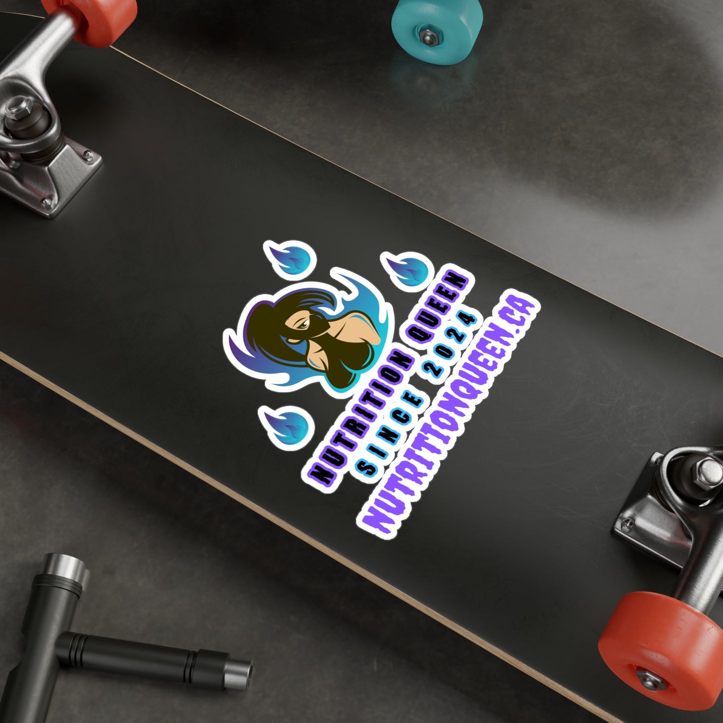 Nutrition Queen Vinyl Sticker Decal