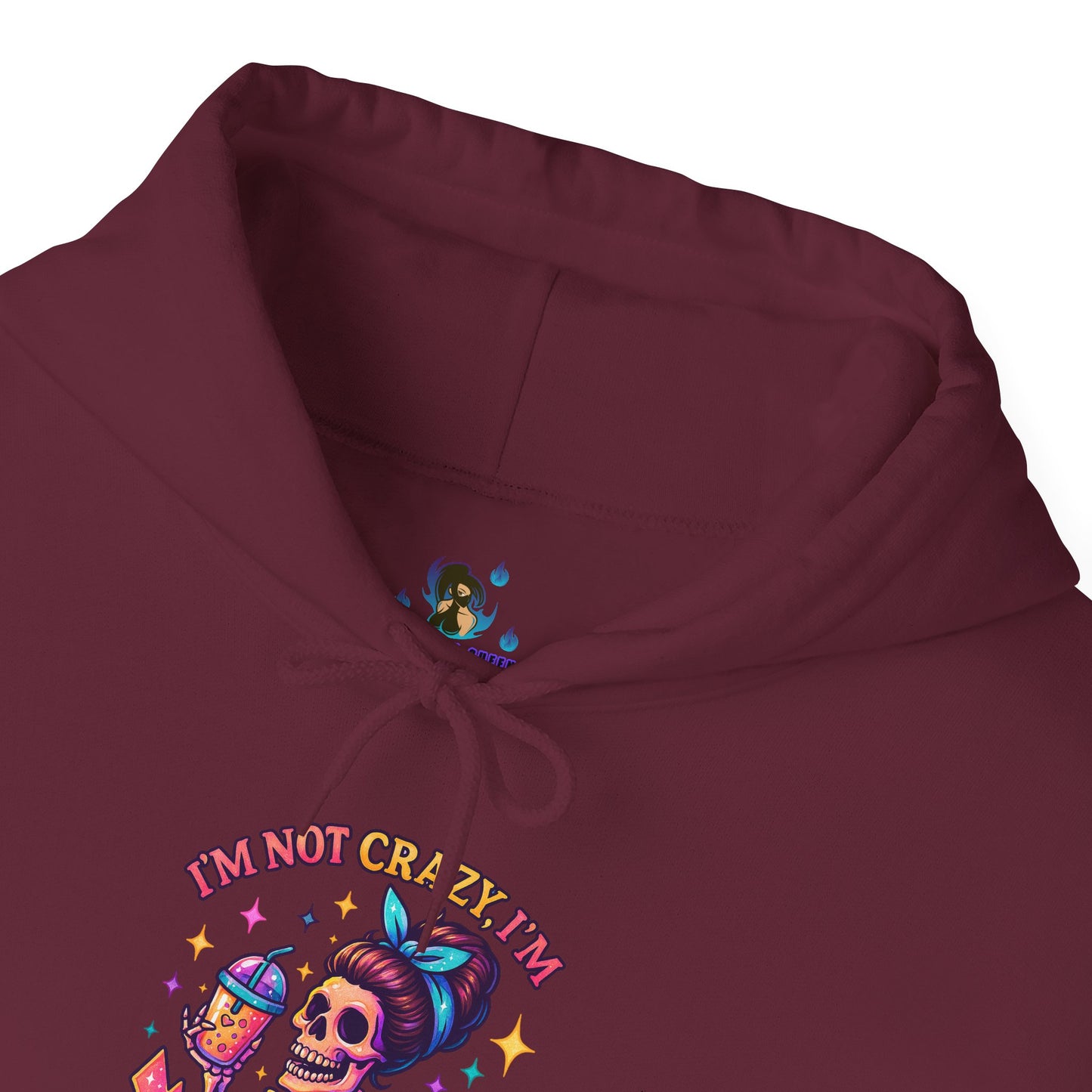 'I’m Not Crazy I’m Mentally Spicy' Sarcastic Hoodie