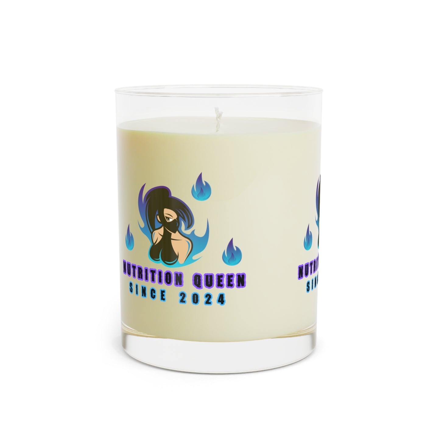 Nutrition Queen Scented Candle - Full Glass, 11oz