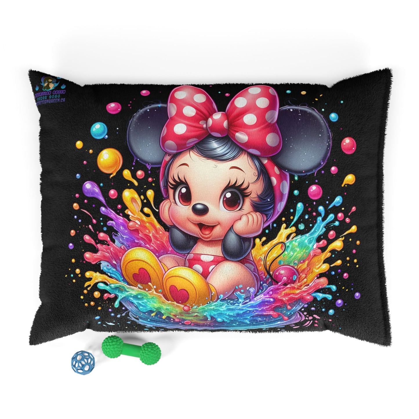 Baby Minnie-Mouse Splash Pet Bed