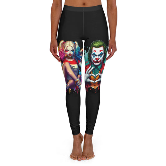 Harley Quinn & Joker Women's Fitness Yoga Pants