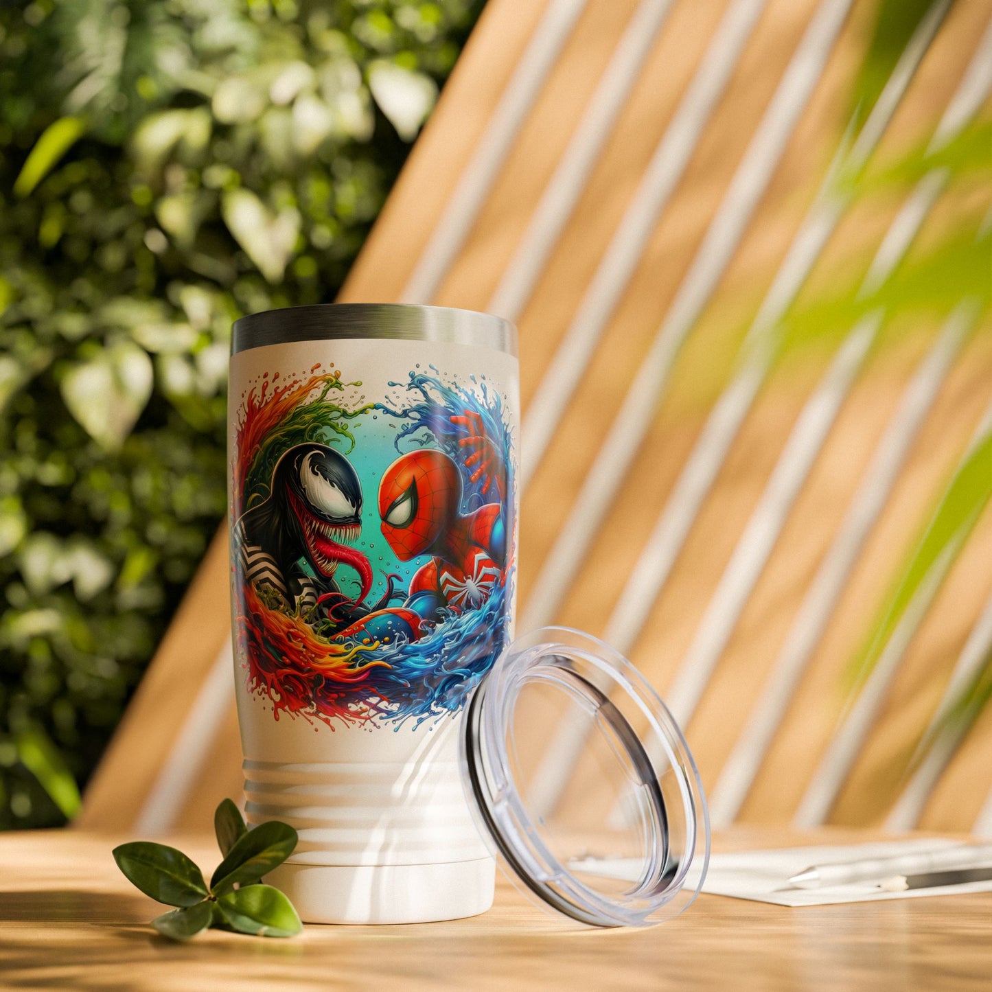 Spider-Man & Venom Splash 20oz Travel Tumbler