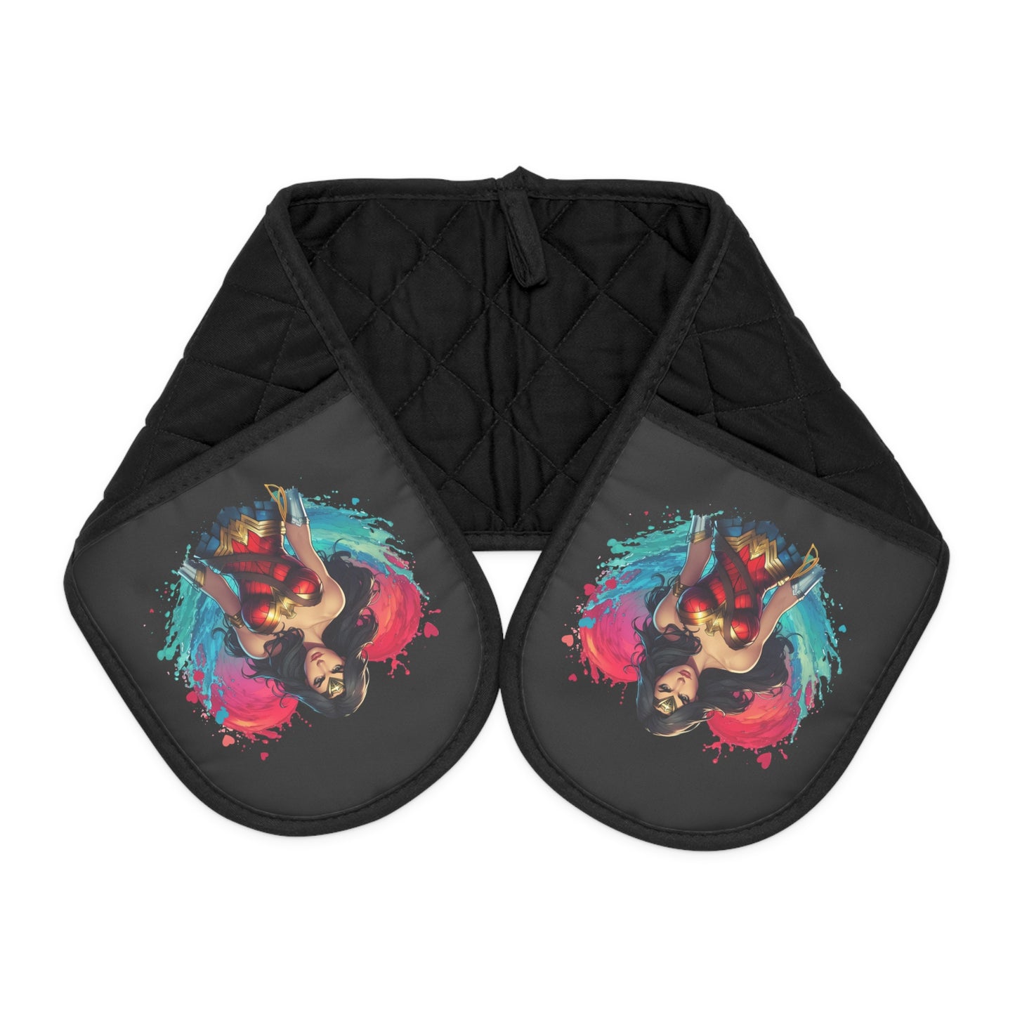 Wonder Woman Splash Oven Mitts