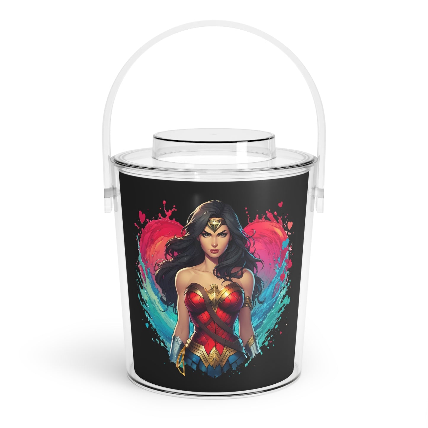 Wonder Woman Splash Ice Bucket with Tongs