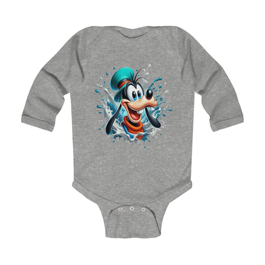 Big Smiles Goofy Infant Long Sleeve Onesie