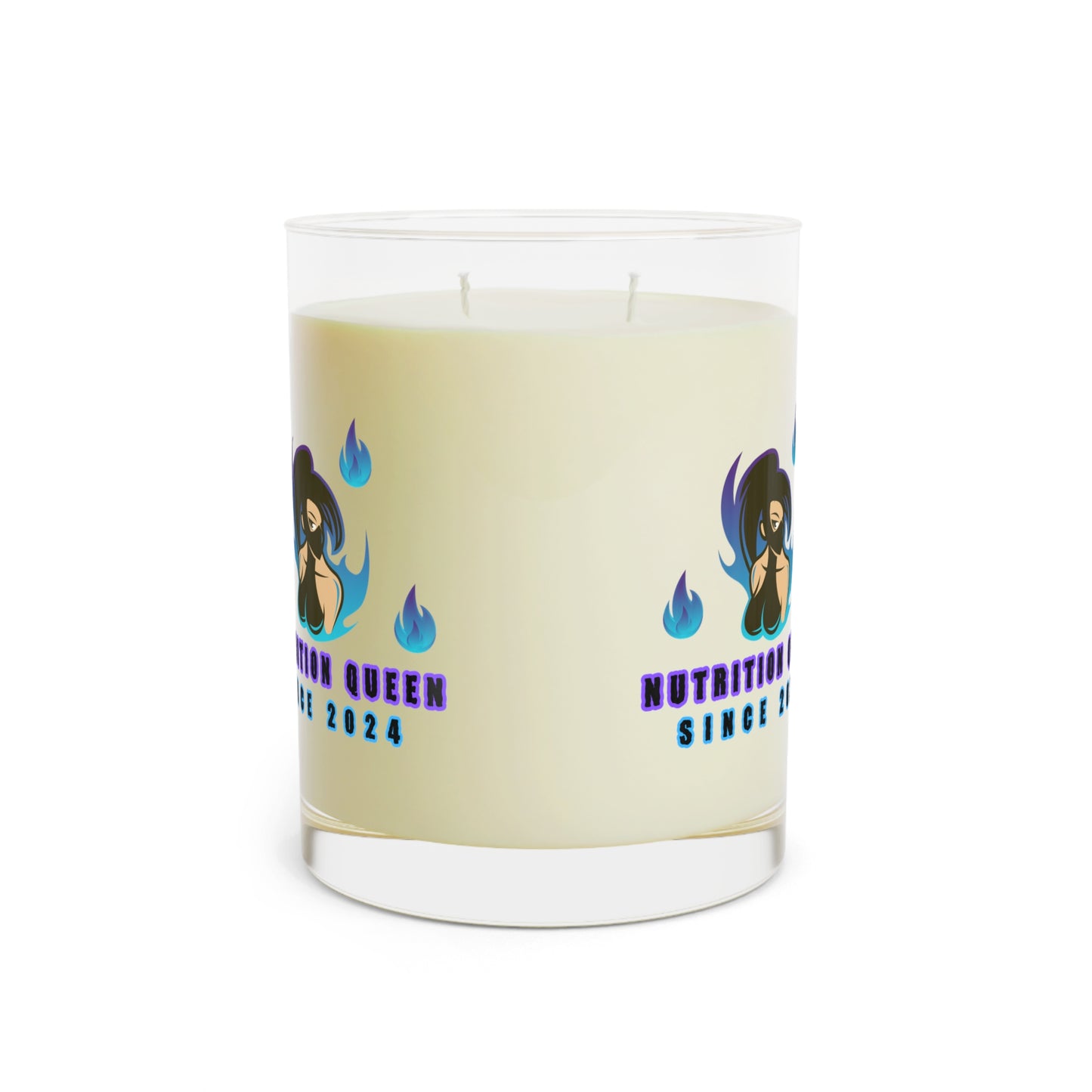 Nutrition Queen Scented Candle - Full Glass, 11oz