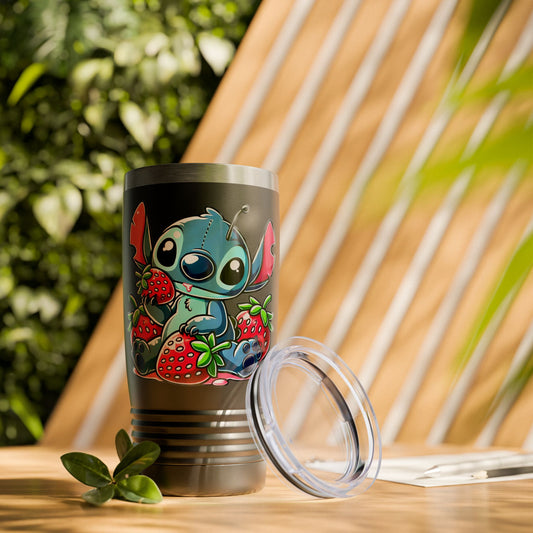 Strawberry Stitch 20oz Tumbler