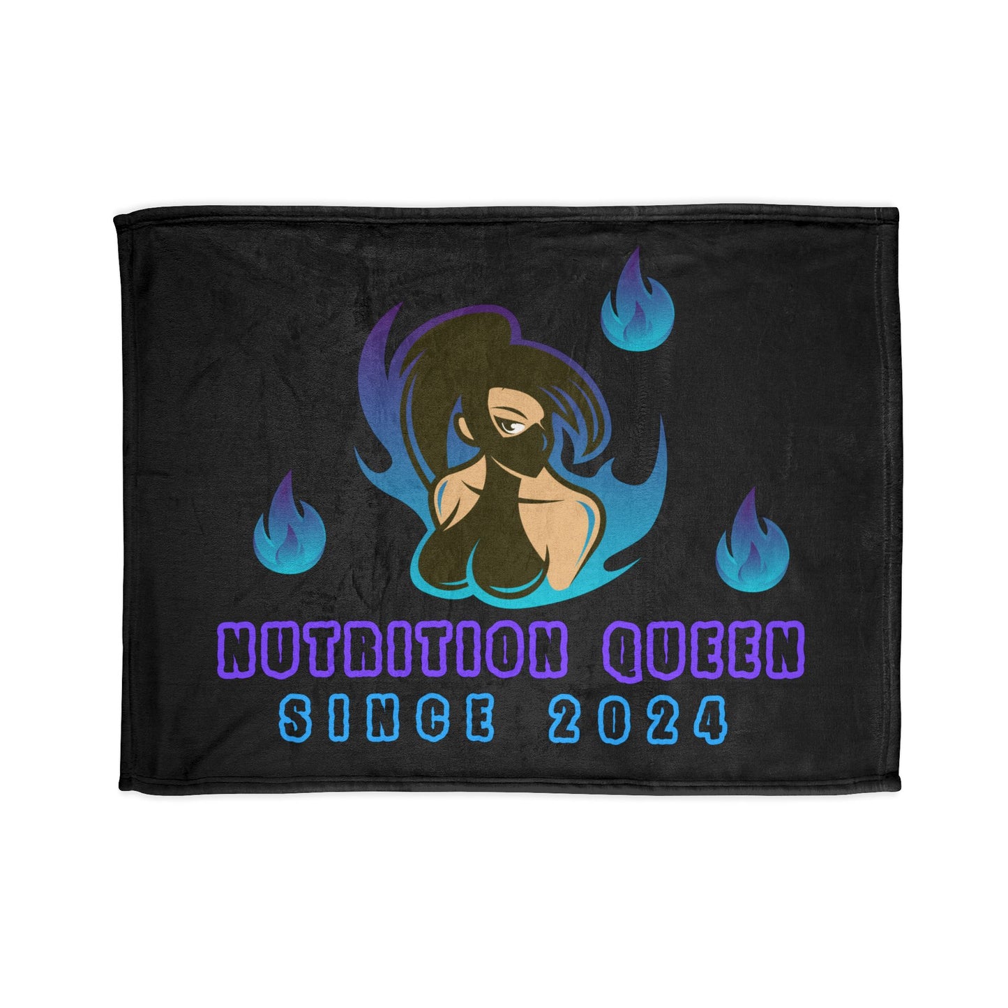 Nutrition Queen Soft Polyester Blanket